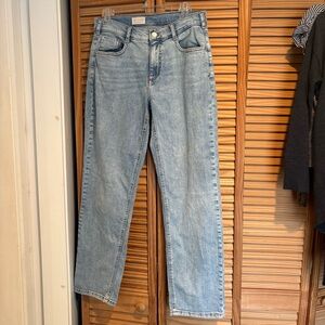 Pilcro Anthropologie Light Wash Straight Leg Jeans size 26 Denim Pants
